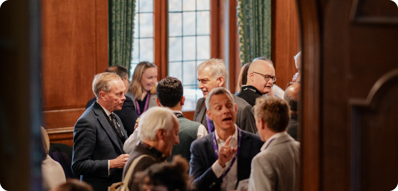 Collage of public sector professionals and government buildings